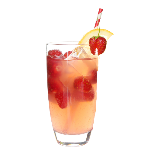 mocktail mansikka-inkivääri